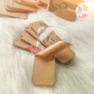 Transparent Keyring Panel (1x3)