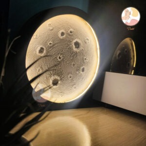 Moon Crater Lamp